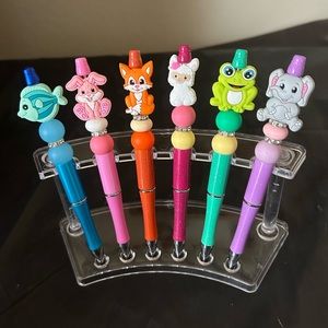 Character Beaded Pens